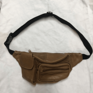 SOLD - Leather Fanny Pack
