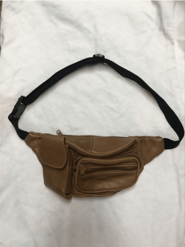 SOLD - Leather Fanny Pack
