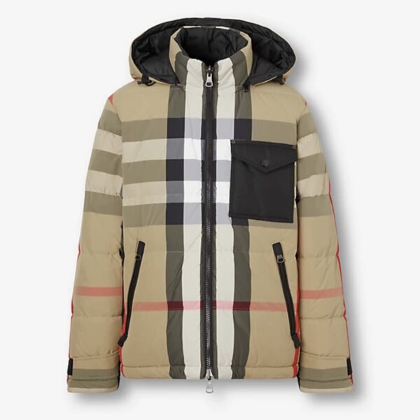 SOLD Burberry Reversible Puffer Coat